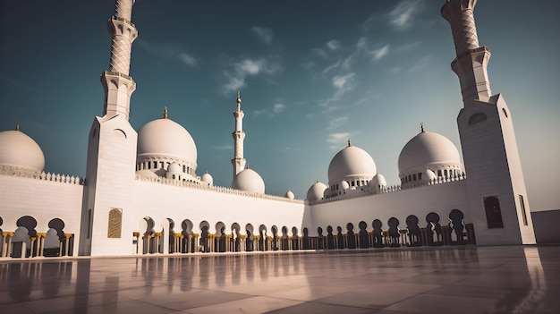 La grande mosquée cheikh zayed à abu dhabi