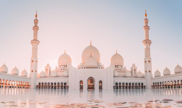 La grande mosquée du cheikh Zayed à Abu Dhabi