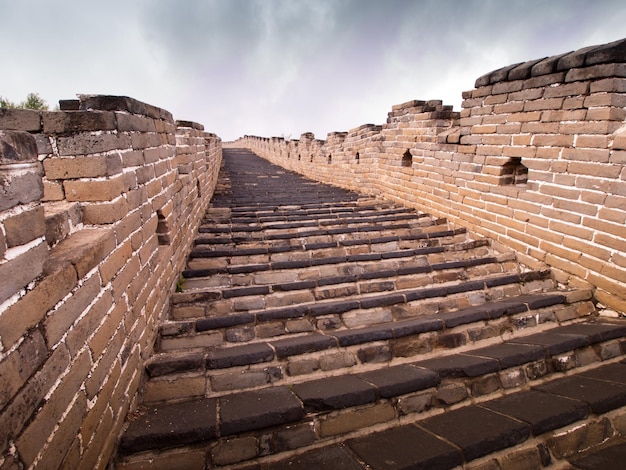 La Grande Muraille de Chine dans la section Mutianyu près de Pékin.