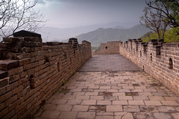 La Grande Muraille de Chine dans la section Mutianyu près de Pékin.