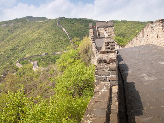 La Grande Muraille de Chine dans la section Mutianyu près de Pékin.