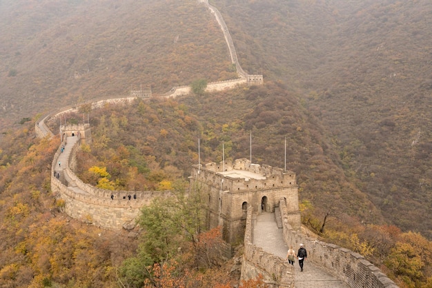 Grande Muraille de Chine à Mutianyu