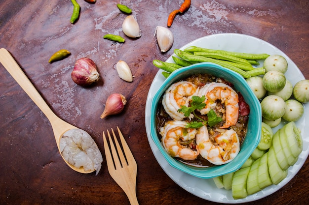 Grande pâte de chili aux crevettes