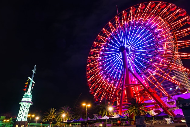 Grande roue au port de Kobe