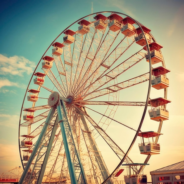 Une grande roue