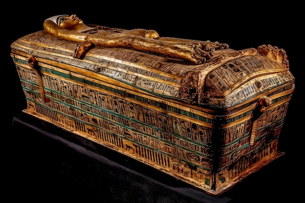 La grande tombe d'un pharaon égyptien
