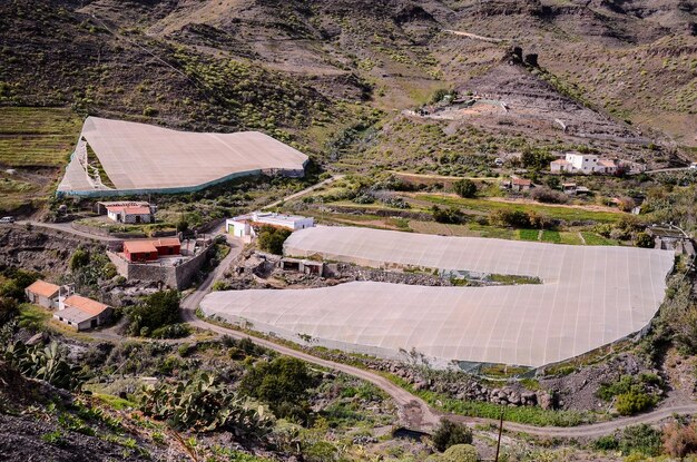 Grande Vallée à Gran Canaria, Îles Canaries, Espagne