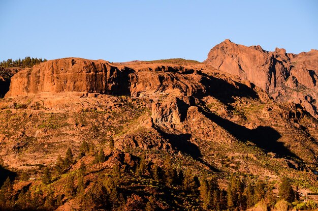 Grande Vallée à Gran Canaria, Îles Canaries, Espagne