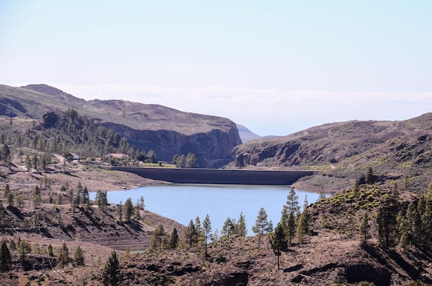 Grande Vallée à Gran Canaria, Îles Canaries, Espagne