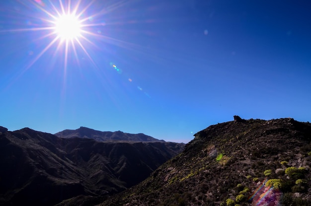 Grande Vallée à Gran Canaria, Îles Canaries, Espagne