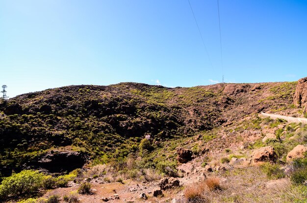 Grande Vallée à Gran Canaria, Îles Canaries, Espagne