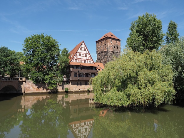 Grange à vin Weinstadel transl à Nuremberg