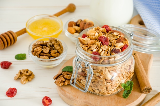 Granola bio fait maison multicéréales