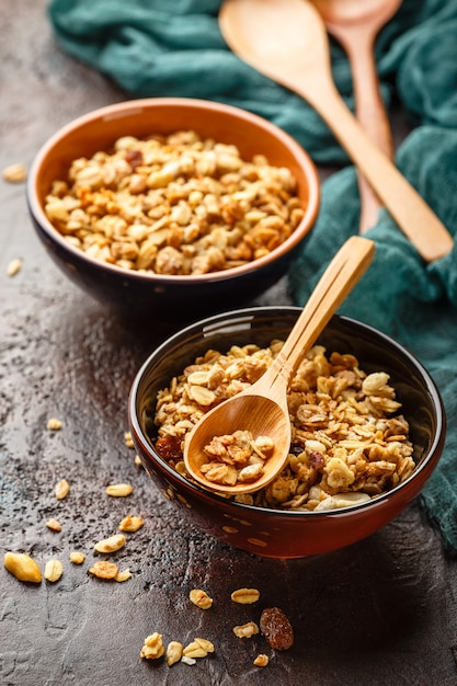 Granola délicieux fait maison