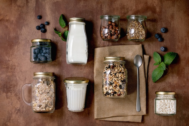 Granola maison au millet soufflé