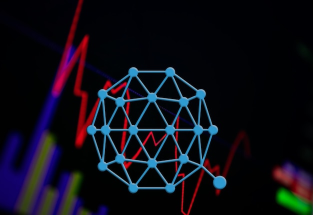 Graphique de croissance des pièces de crypto-monnaie qtum qtum sur le graphique d'échange