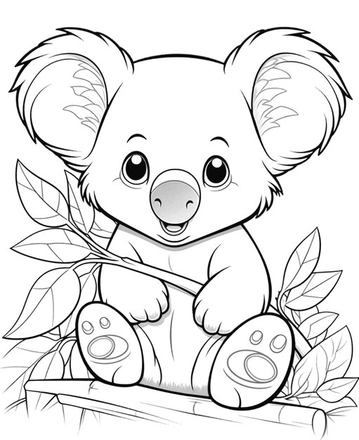 graphique du koala