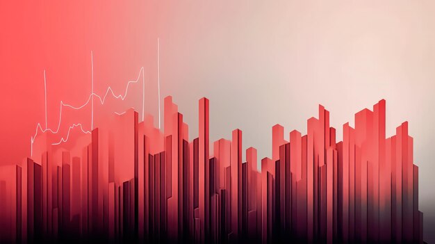 Graphique du marché du logement représentant l'augmentation des prix de la location et de l'achat