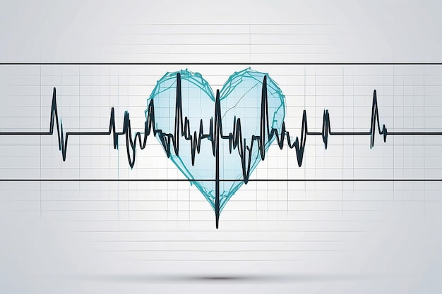 Graphique d'électrocardiogramme