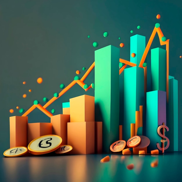 Un graphique et une pièce montrent la croissance des entreprises générée