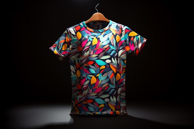 Graphique de t-shirt en couleurs