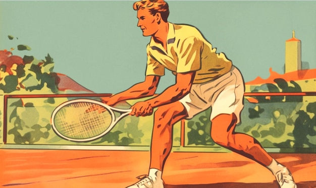 graphique de tennis