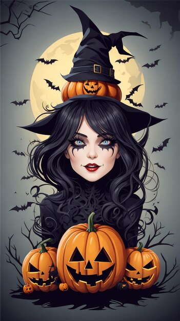 Graphique vectoriel d'Halloween