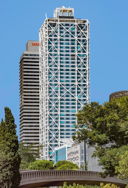 Gratte-ciel Torre Mapfre à Barcelone