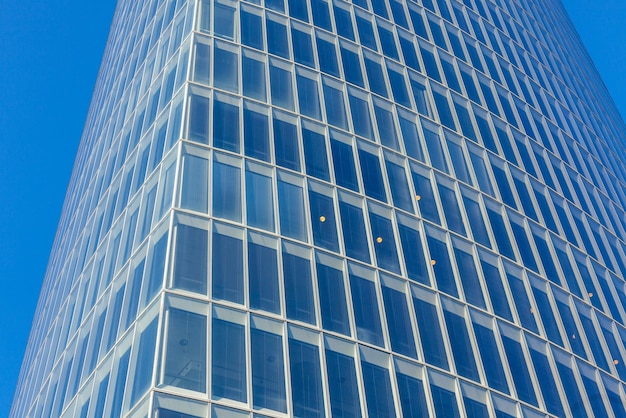 Gratte-ciel en verre de bureau