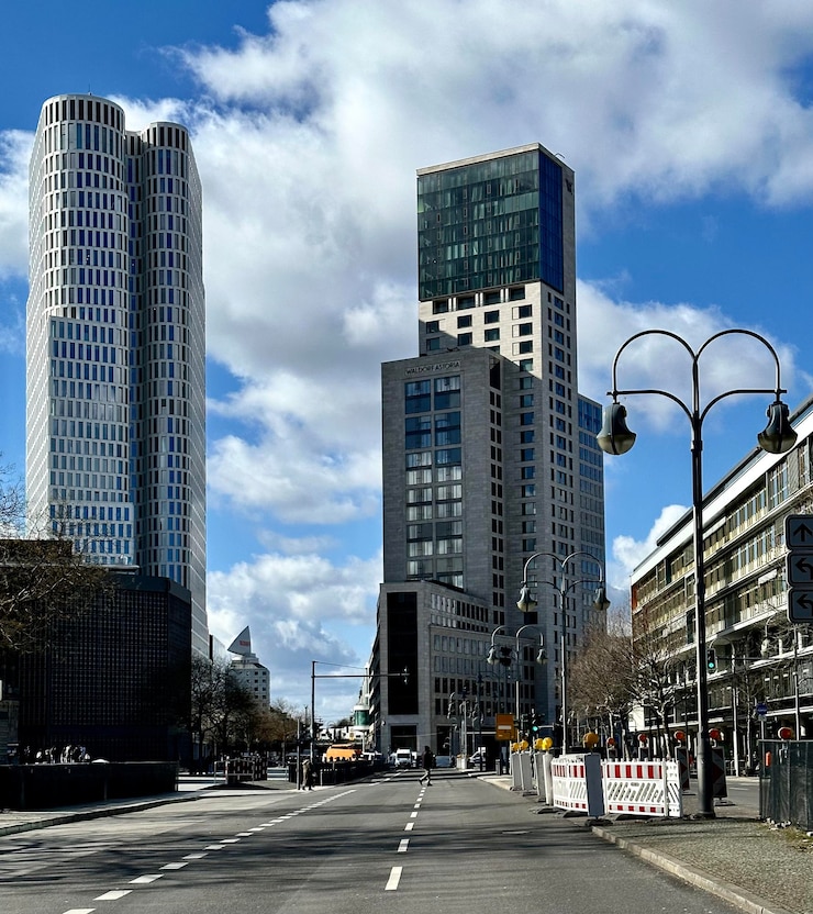 Photo des gratte-ciel en ville
