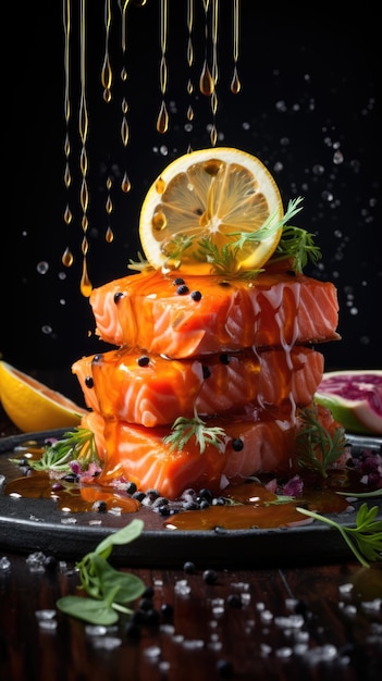 Le gravlax ou saumon gravé est un plat nordique