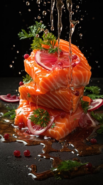 Le gravlax ou saumon gravé est un plat nordique