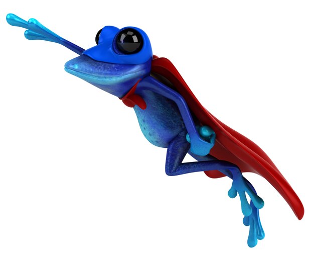 Grenouille bleue