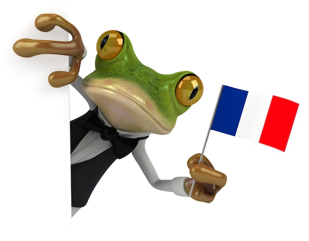 Grenouille drôle