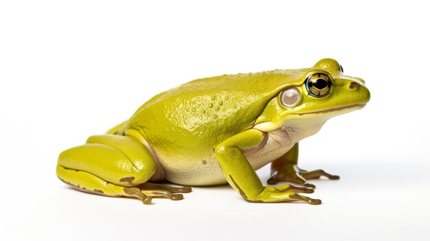 Photo une grenouille en plein corps.