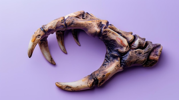 Une griffe de dinosaure fossilisée découverte par les paléontologues