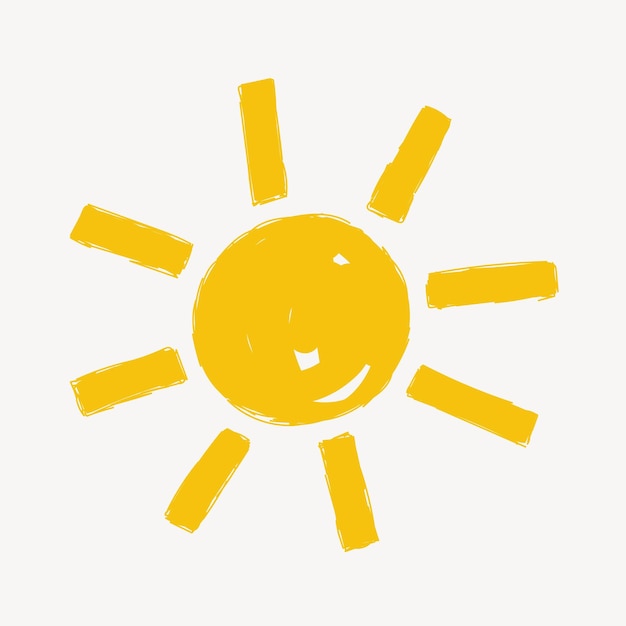 Un griffon dessiné à la main par le soleil