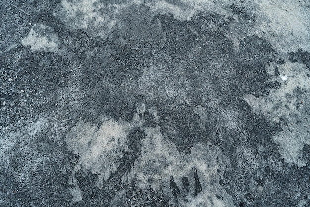 Gris abstrait vieux fond de mur de ciment sombre sale sur la texture du sol