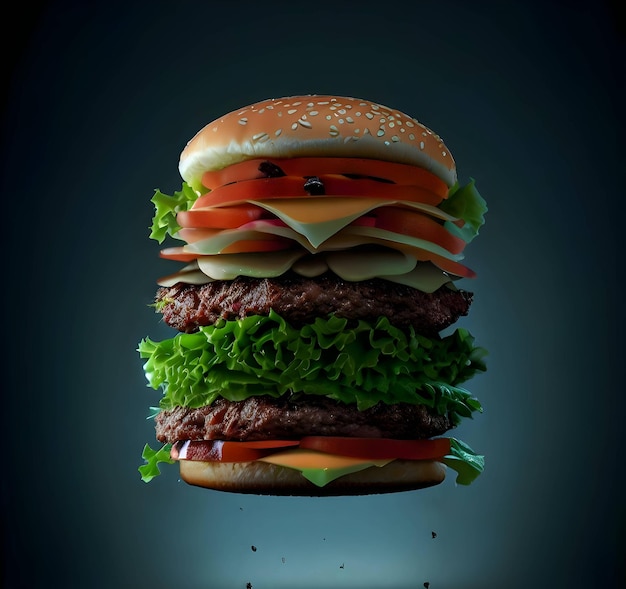 Le gros hamburger