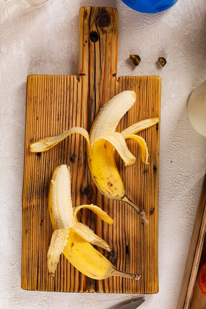 Gros plan de bananes mûres