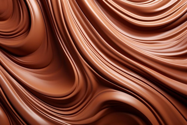 Un gros plan d'une barre de chocolat avec un fond blanc