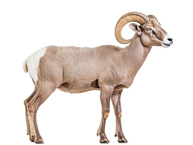 Un gros plan d'un bélier