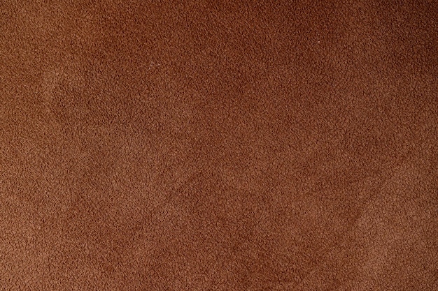 Gros plan du fond textile tissu texture marron