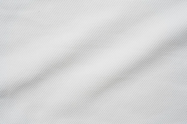 Gros plan élégant froissé de fond de tissu de soie blanche et texture Design de fond de luxe