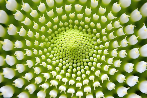 Un gros plan extrême d'un motif de fleur de lis de la vallée