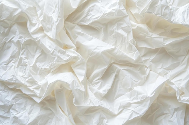 un gros plan d'une feuille de papier blanche