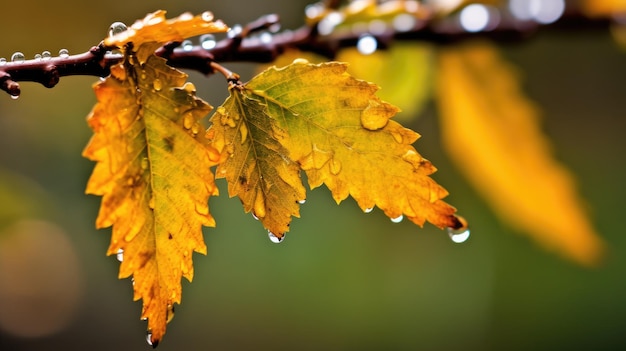 Un gros plan de feuilles