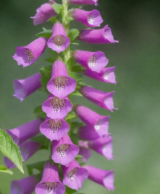 un gros plan d'une fleur avec des fleurs violettes papier peint HD 8K Image photographique de stock