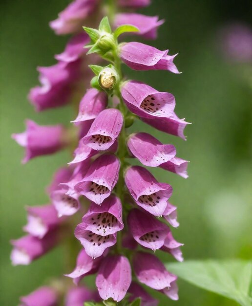 un gros plan d'une fleur avec des fleurs violettes papier peint HD 8K Image photographique de stock