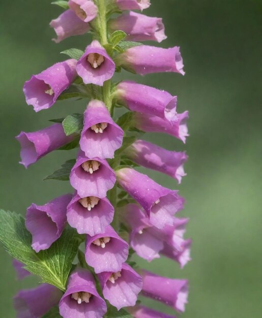 un gros plan d'une fleur avec des fleurs violettes papier peint HD 8K Image photographique de stock